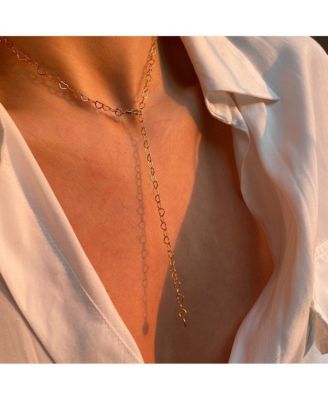 Love Heart Sterling Silver Chain Necklace