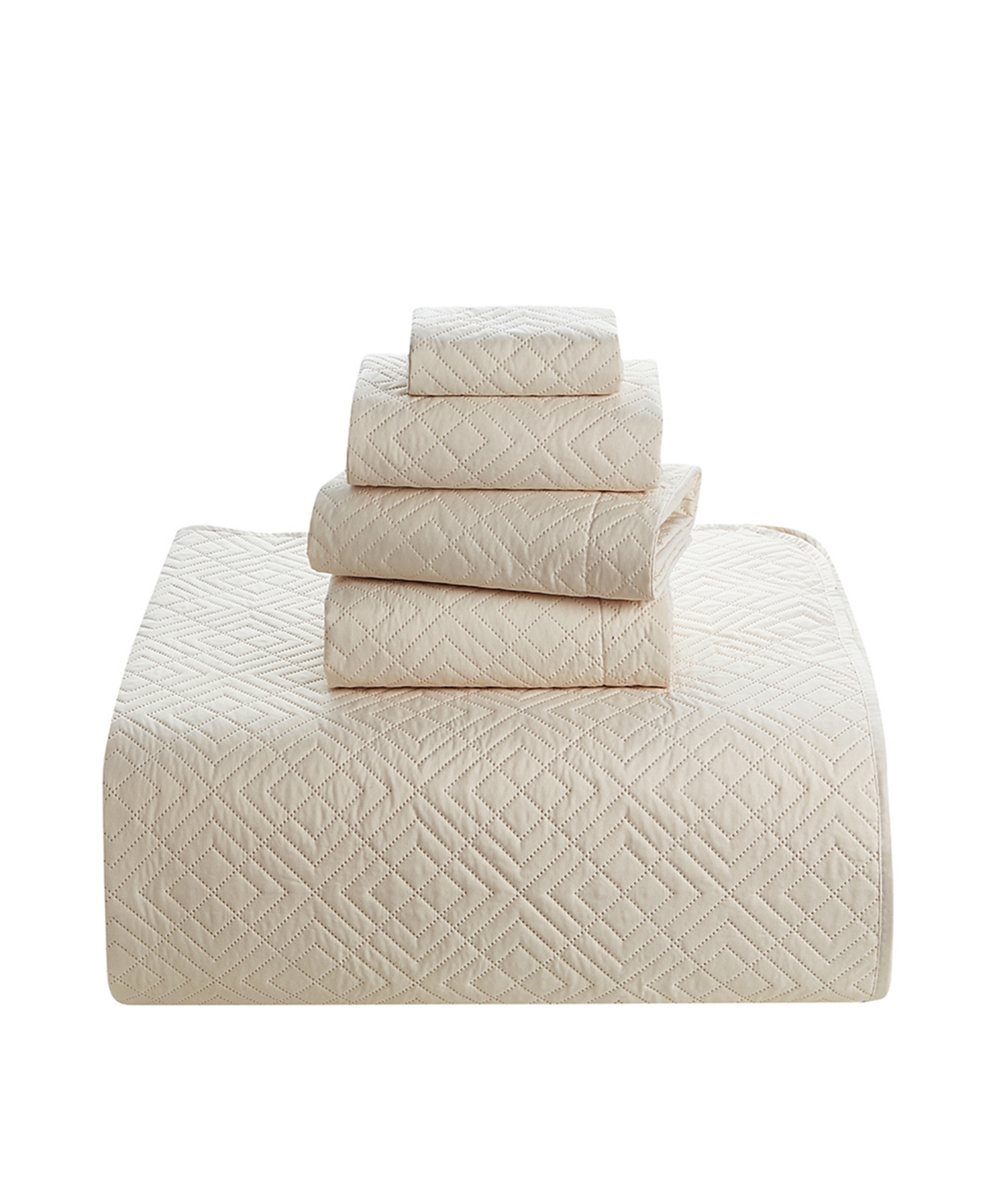 Nestl Diamond Embossed 4-pc. Quilt Set, Twin/twin Xl
