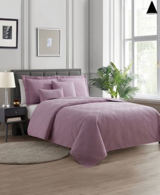 Diamond Embossed 4-Pc. Quilt Set, Twin/Twin XL