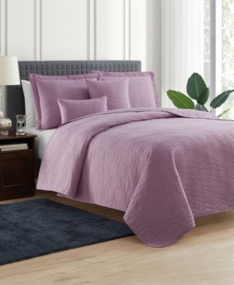 Ellipse Embossed 5-Pc. Quilt Set, King/California King