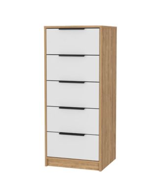 Five Drawer Standard Chest for Bedroom Storage and Organization
