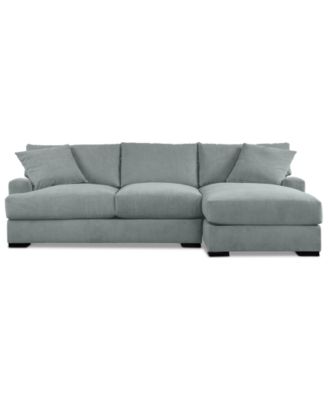 Rhyder 2-Pc. Fabric Chaise Sectional, Exclusively at Macy's