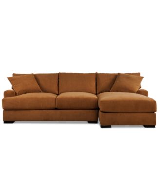 Rhyder 2-Pc. Fabric Chaise Sectional, Exclusively at Macy's