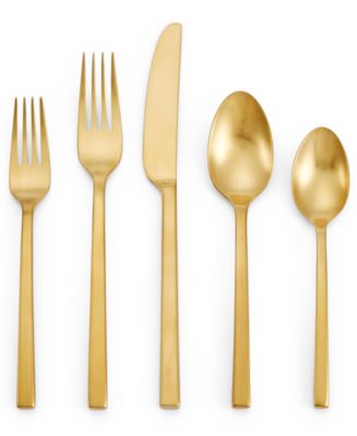 Polished Gold 5 Piece Place Setting