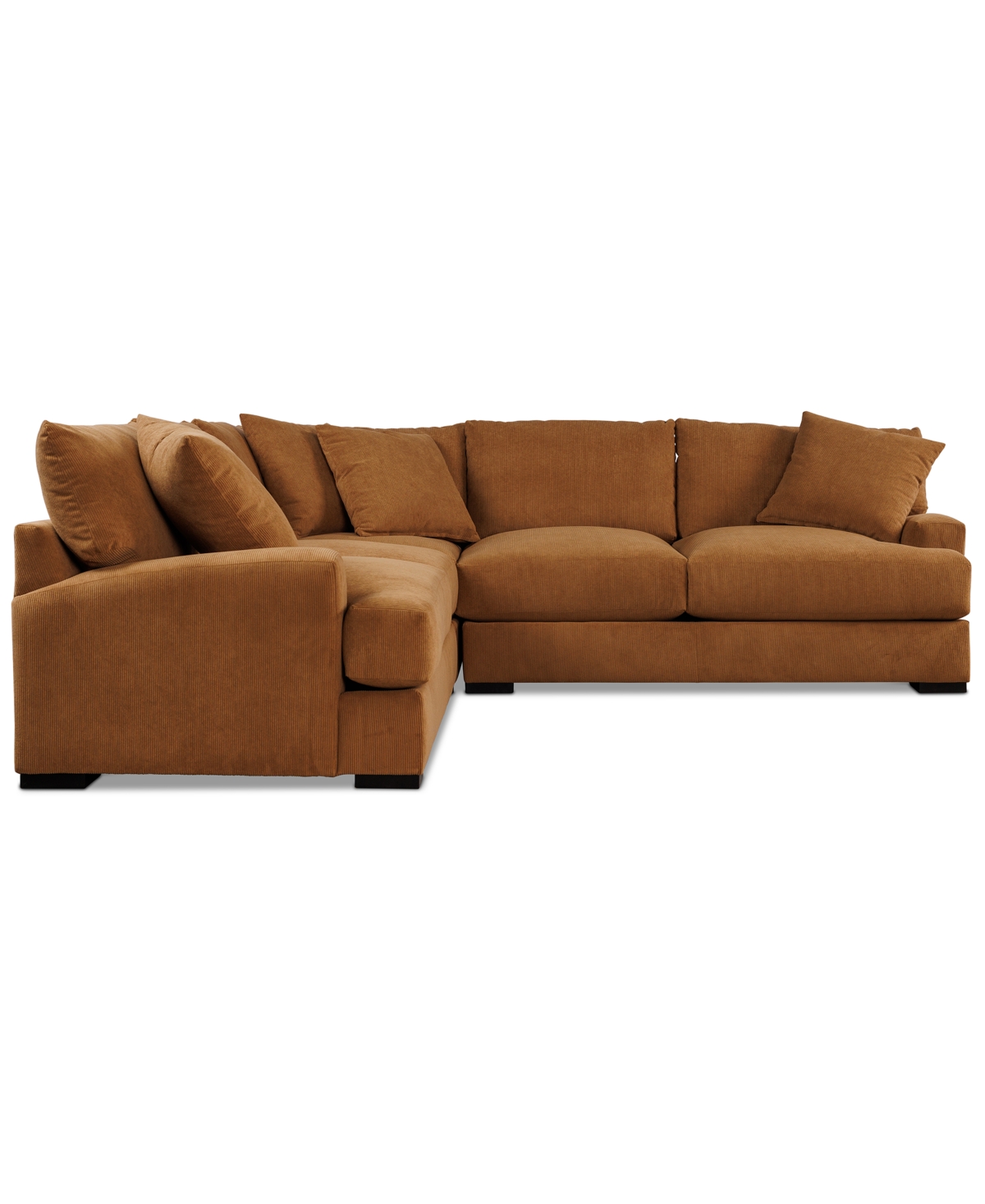 Macy's Rhyder 3-pc. Fabric L Sectional, Exclusively At