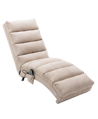 Modern Linen Indoor Chaise Lounge
