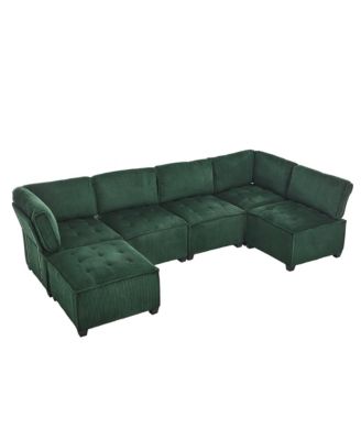 Streamdale U-Shaped Modular Sectional Sofa with Reversible Chaise