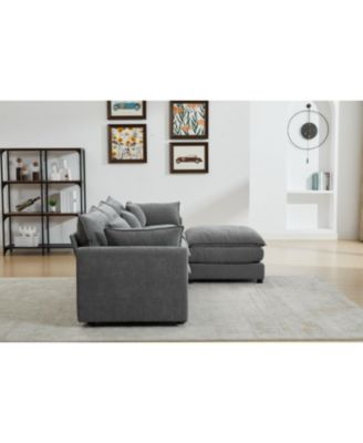 Streamdale Modular 3-Seater Sofa with Ottoman