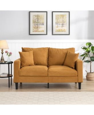  57" Modern 2-Seat Sofa