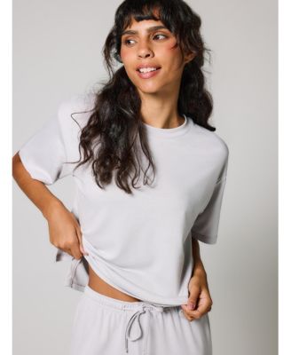 Women's Soft Touch Wide Leg Lounge Set