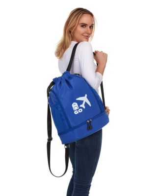 Perfect Personal Travel Go Bag- Blue
