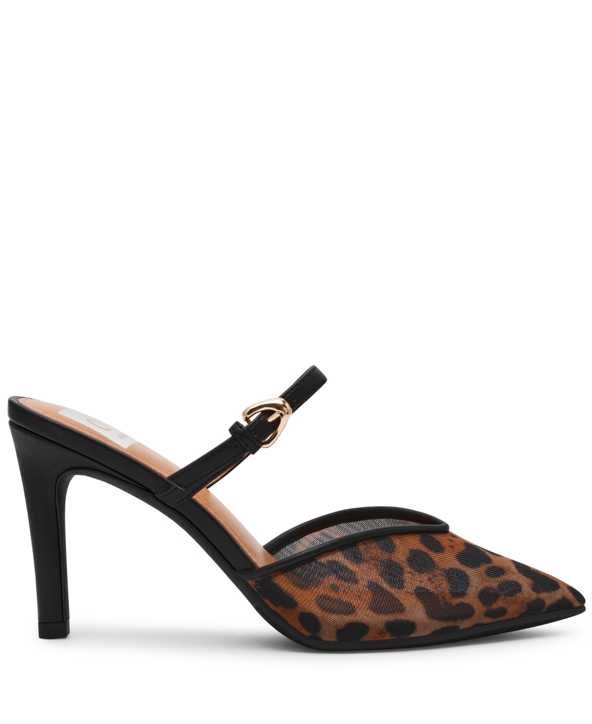 Dv Dolce Vita Women's Elleganza Buckle Strap Two Piece Pumps In Animal Print