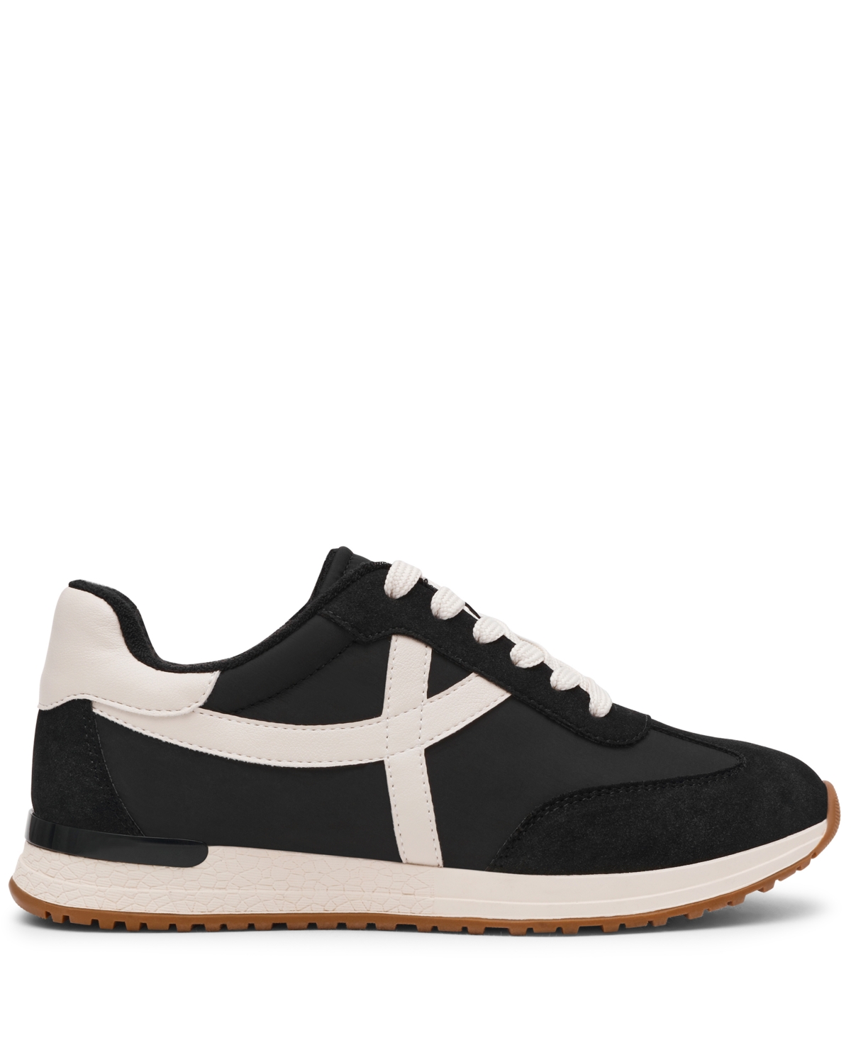 Dv Dolce Vita Women's Joque Sporty Retro Lace-up Sneakers In Black