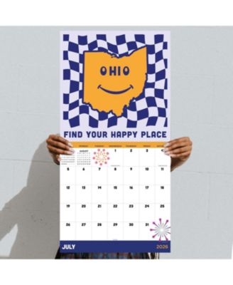 2026 Home: Ohio Wall Calendar