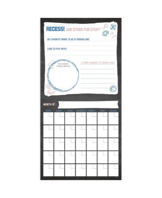 My School Year Open Dated 12"x12" Wall Calendar