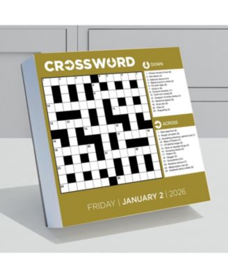 2026 Daily Word Puzzle Daily Desktop Calendar