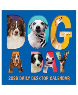 2026 Dog A Day Daily Desktop Calendar