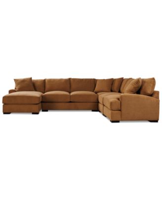 Rhyder 5-Pc. Fabric Chaise Sectional