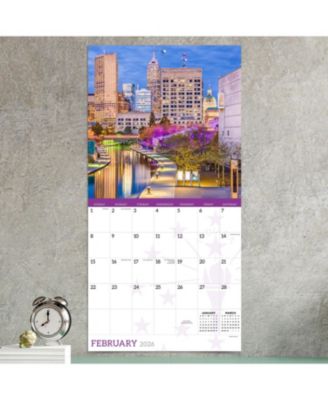 2026 Indiana Wall Calendar