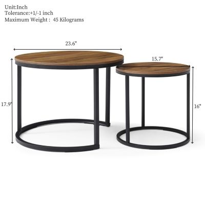Modern Nesting Coffee & End Tables