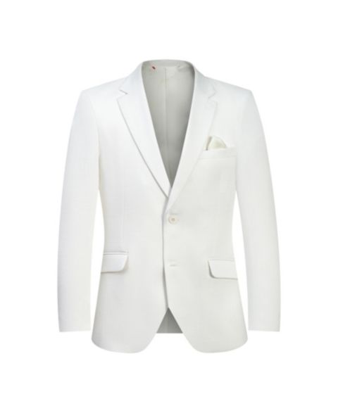 Пиджак Elie Balleh Slim Fit Classic Blazer для мальчиков, цвет: Белый