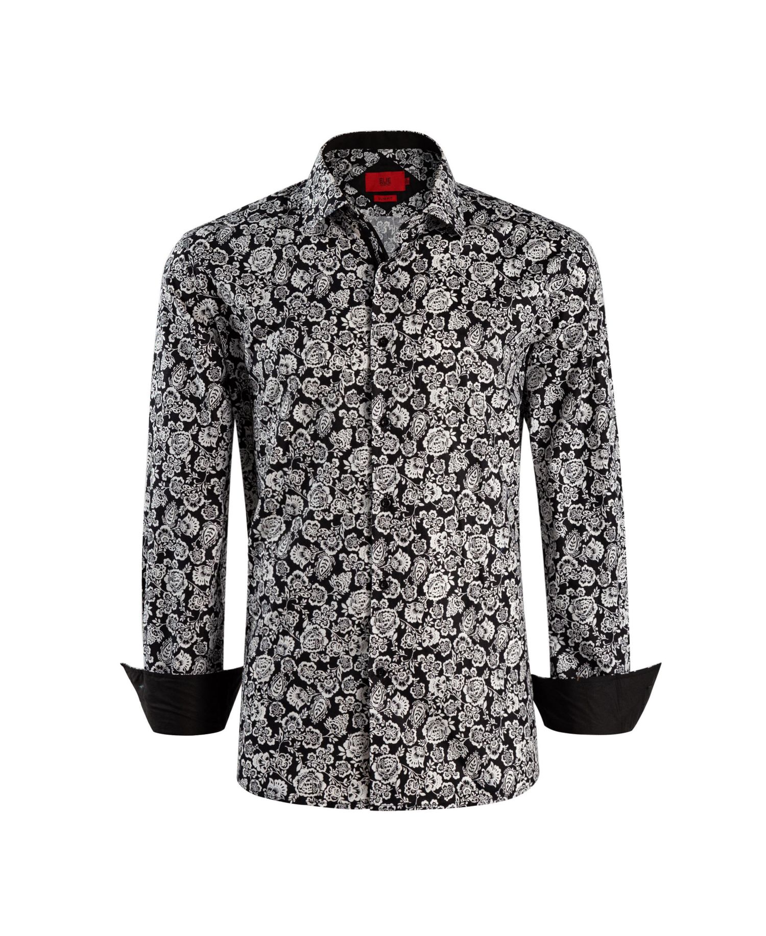 Big Boys Slim Fit Paisley Print Shirt