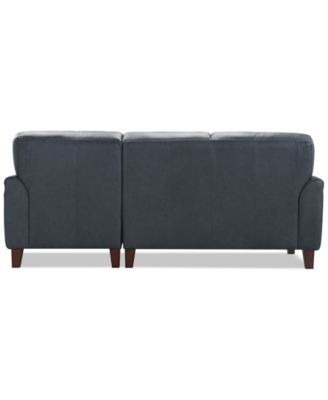 Ashlinn 2-Pc. Leather Chaise Sofa, Exclusively at Macy's