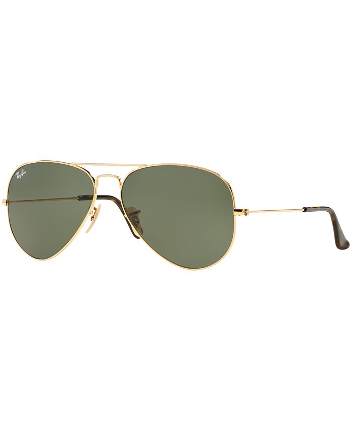 Ray-Ban ORIGINAL AVIATOR Sunglasses, RB3025 62 - Macy's
