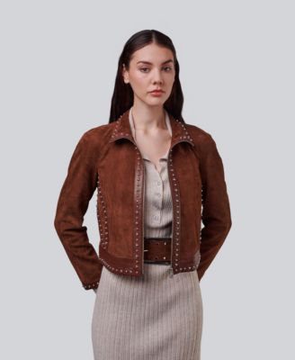 Women's Harper Suede Studded Jacket