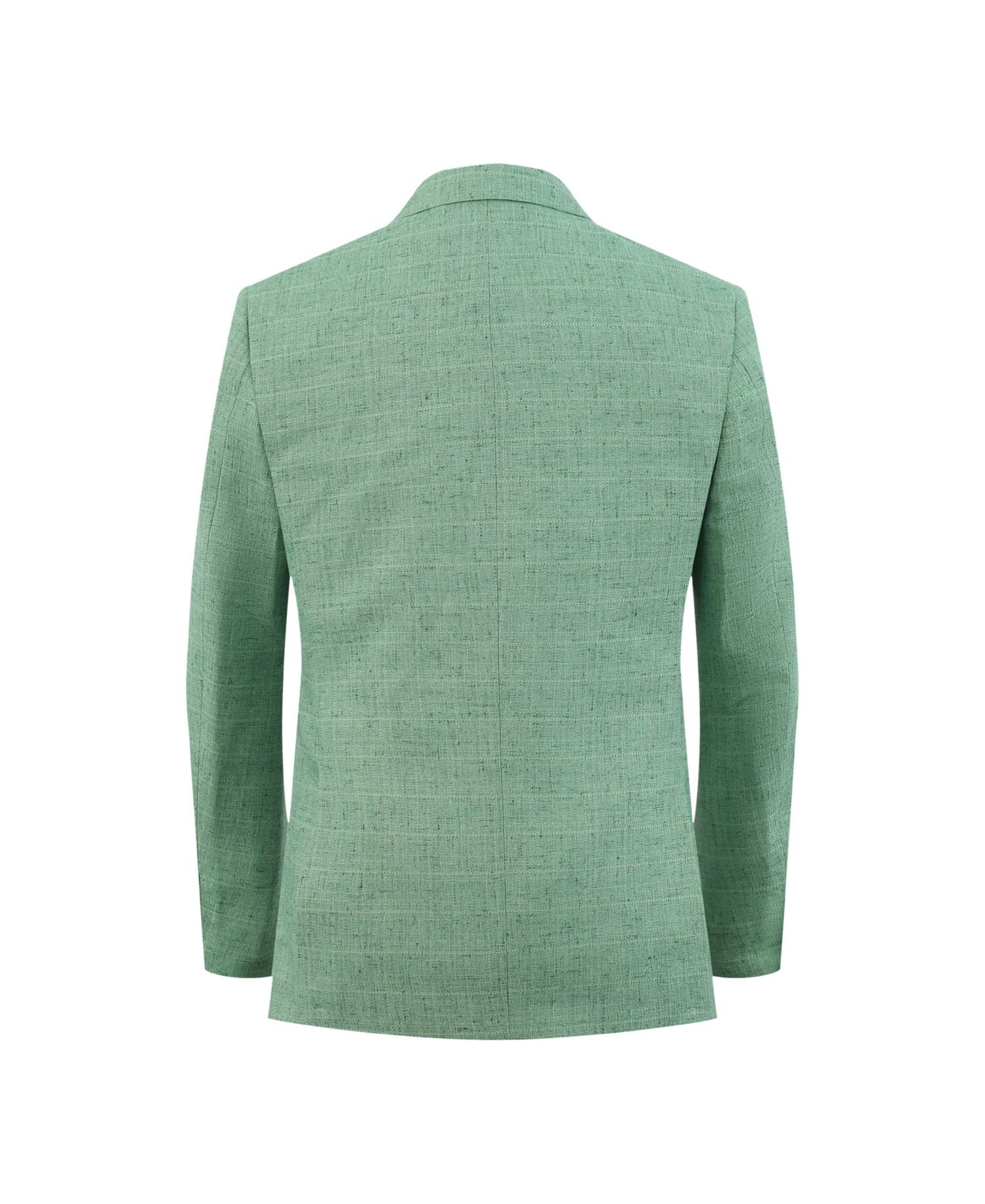 Boys Olive Slim Fit M&eacute;lange Jacket
