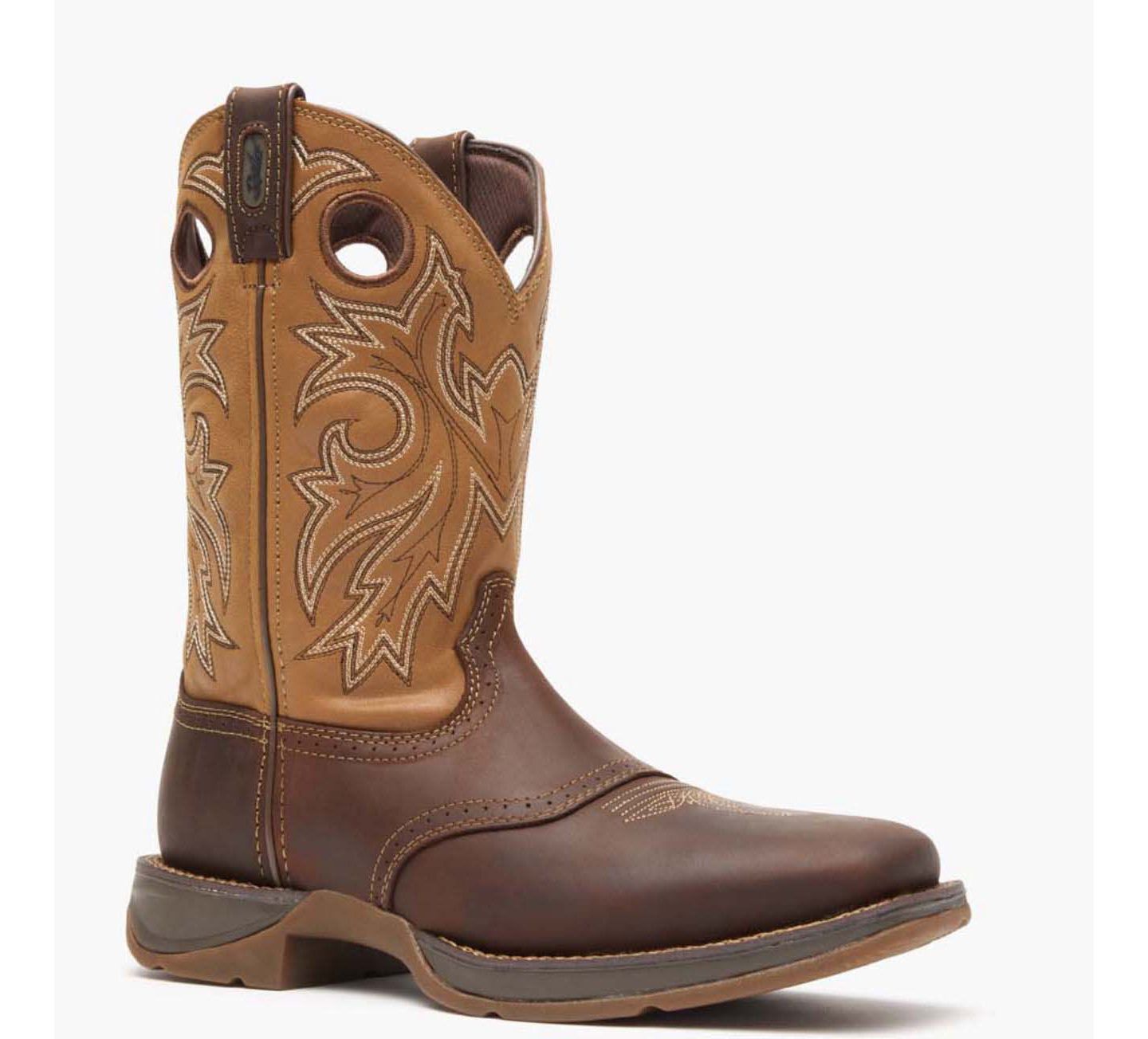 Мужские ботинки Durango Rebel by Saddle Up Western Boot, цвет: Коричневый / Светло-коричневый — фото 7