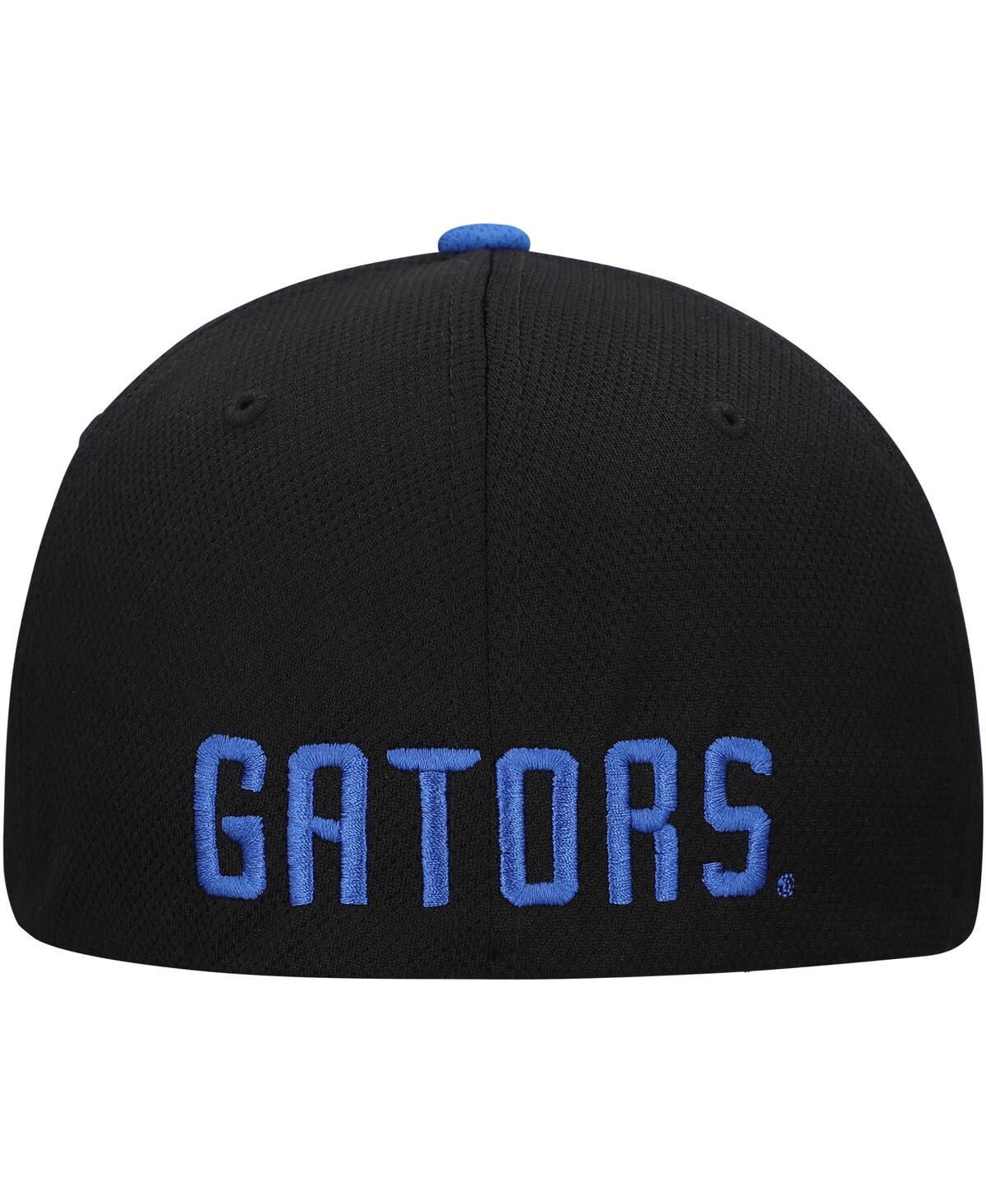 Top Of The World Men's Black/royal Florida Gators Reflex 2.0 Flex Fit Hat