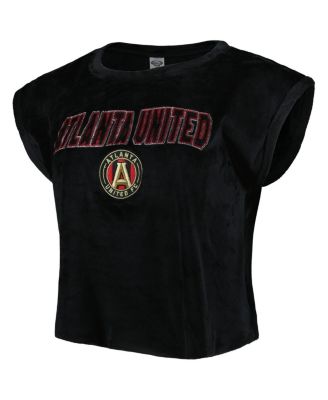 Women's 2-Piece Black Atlanta United FC Intermission T-Shirt and Shorts Sleep Set