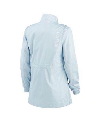 Women's Light Blue Paris Saint-Germain M65 Woven Full-Zip Jacket