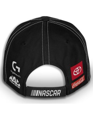 Men's and Women's Black Denny Hamlin FedEx Uniform Adjustable Hat