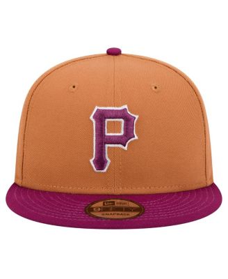 Men's Brown/Purple Pittsburgh Pirates Color Pack Two-Tone 9FIFTY Snapback Hat