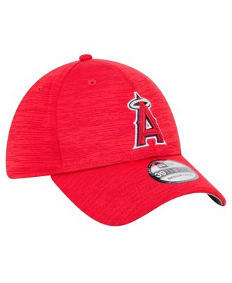 Men's Red Los Angeles Angels Tech 39THIRTY Flex Hat