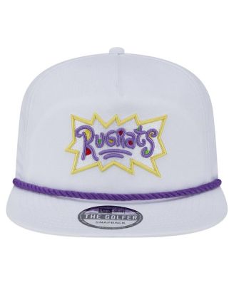 Men's White Rugrats Golfer Snapback Hat