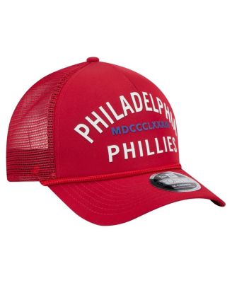 Men's Red Philadelphia Phillies Minimalist 9FORTY A-Frame Adjustable Hat