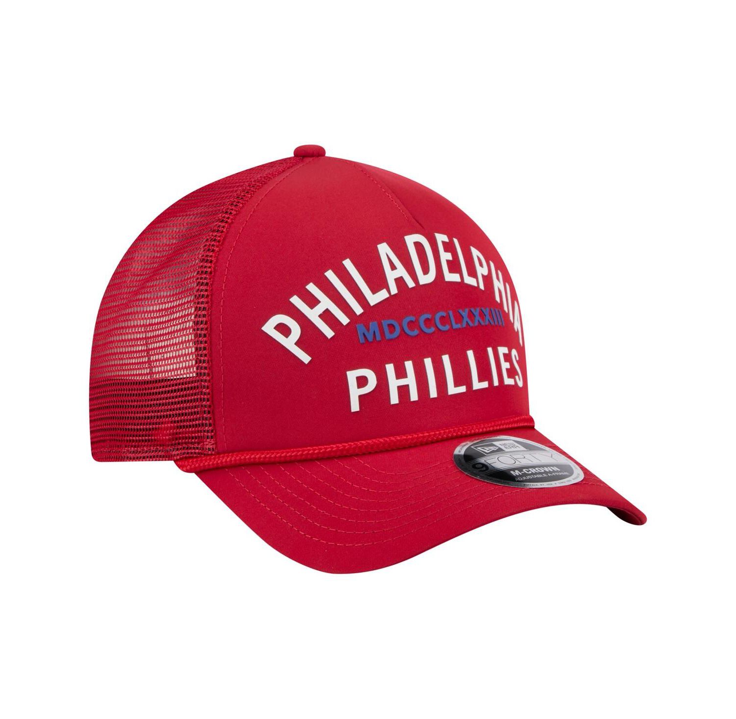 Men's Red Philadelphia Phillies Minimalist 9FORTY A-Frame Adjustable Hat