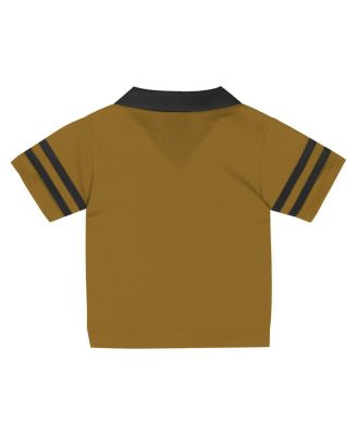 Toddler 2-Piece Gold LAFC Charming Dude Top and Shorts Set