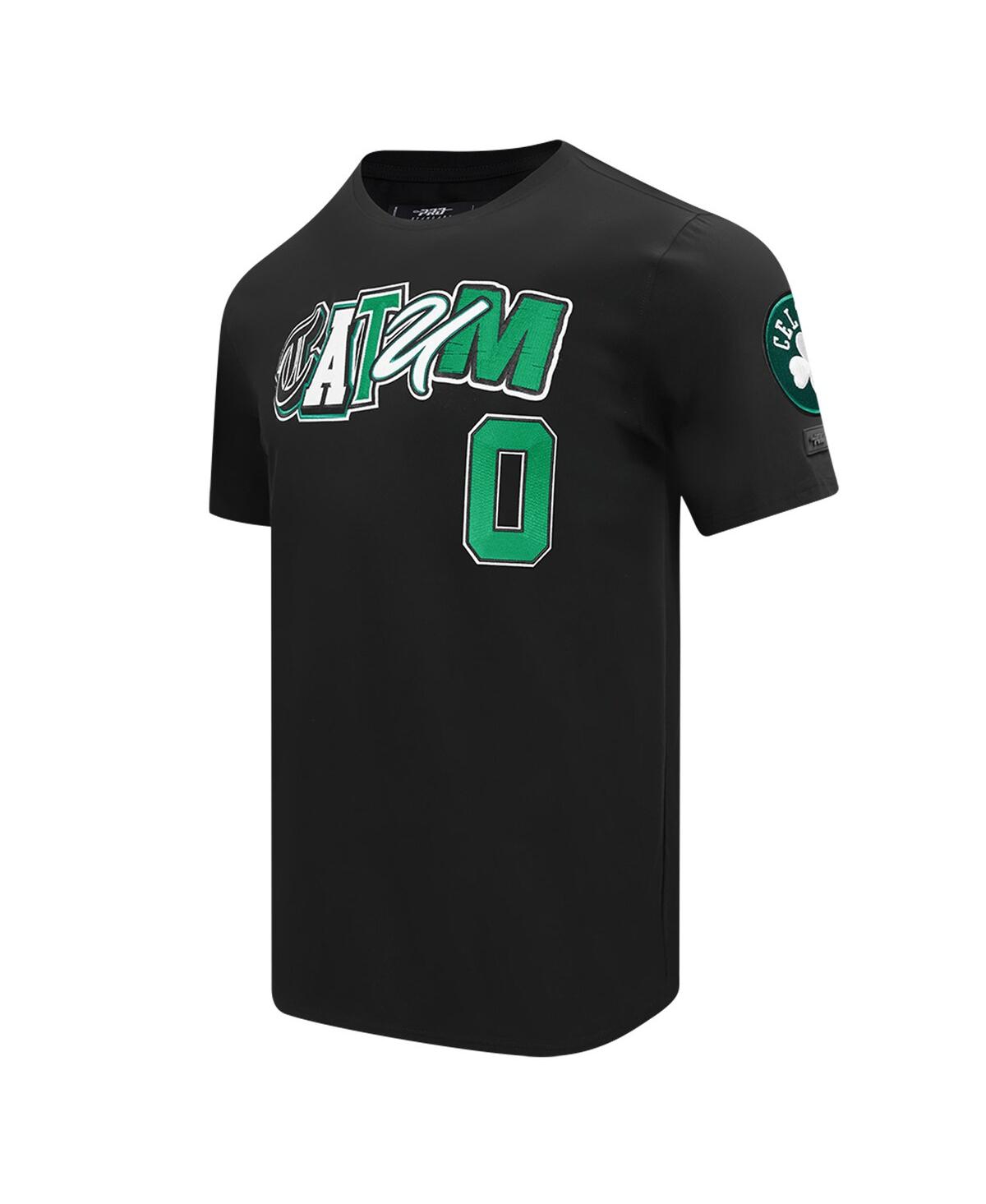 Pro Standard Men's Jayson Tatum Black Boston Celtics City Ransom T-shirt