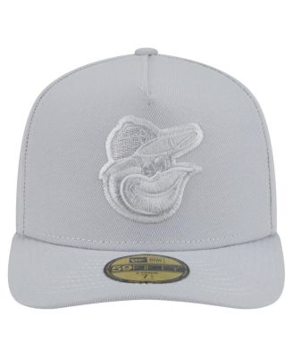 Men's Gray Baltimore Orioles Colorpack 59FIFTY Fitted Hat