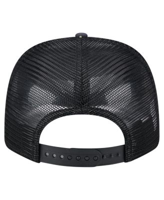 Men's Navy/Black Las Vegas Raiders Adventure Drinks Pattern 9SEVENTY Stretch Snap Hat