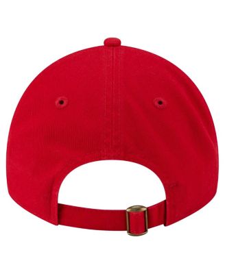 Women's Red St. Louis Cardinals Preppy Team 9TWENTY Adjustable Hat