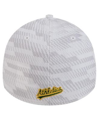 Men's White Athletics Graded 39THIRTY Flex Hat
