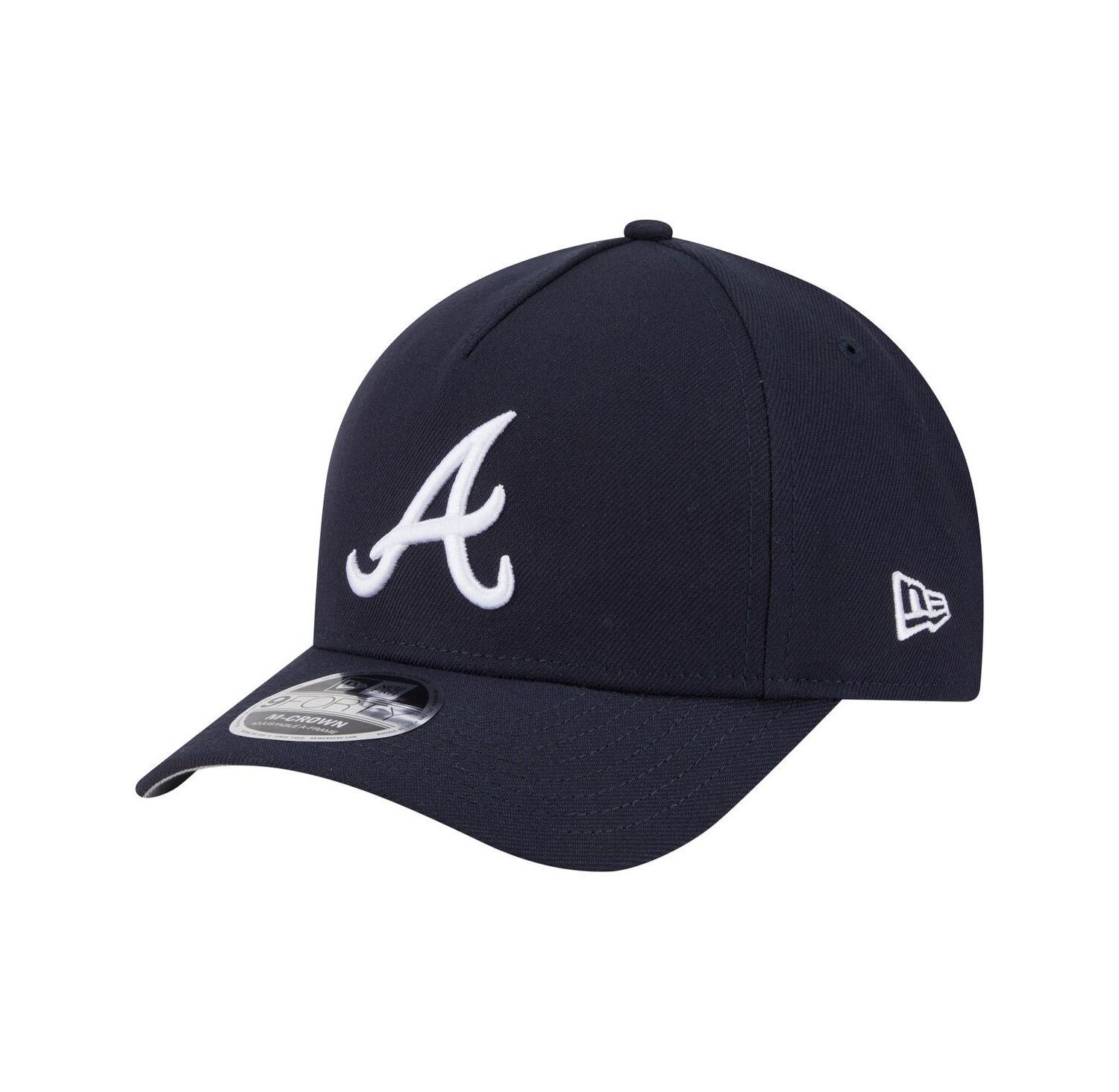Men's Navy Atlanta Braves 9FORTY M-Crown Adjustable Hat