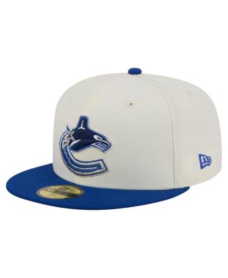 New Era - Men's White Vancouver Canucks Chrome Two-Toned 59FIFTY Fitted Hat