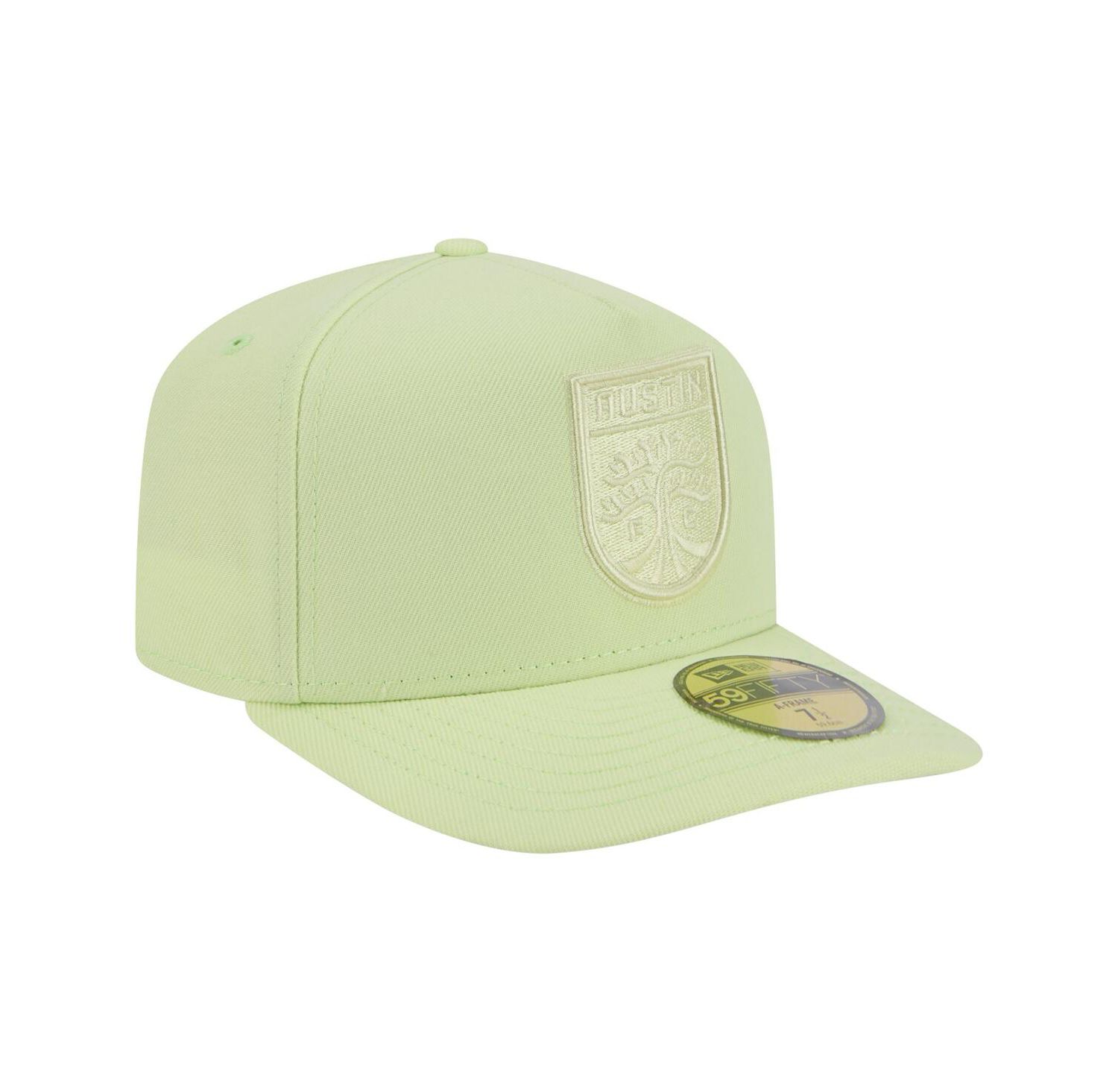Men's Green Austin FC Color Pack A-Frame 59FIFTY Fitted Hat