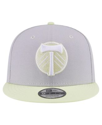 Men's Gray Portland Timbers Color Pack Two-Tone 9FIFTY Snapback Hat